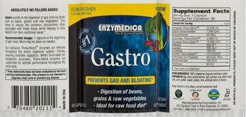 Enzymedica Gastro - supplement