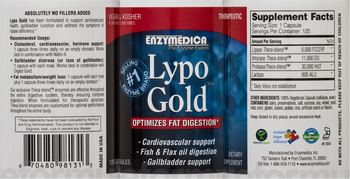 Enzymedica Lypo Gold - supplement