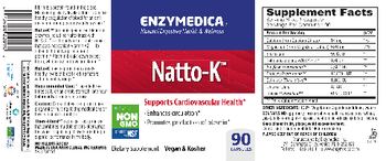 Enzymedica Natto-K - supplement