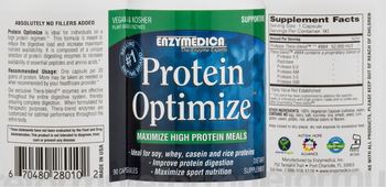 Enzymedica Protein Optimize - supplement