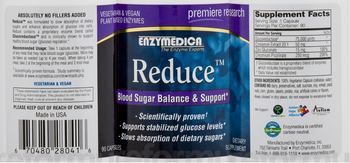 Enzymedica Reduce - supplement