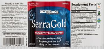 Enzymedica SerraGold - supplement