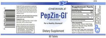 EP Chewable PepZin-GI - supplement