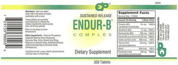 EP Sustained Release Endur-B Complex - supplement