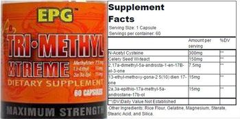 EPG Tri-Methyl Xtreme - supplement