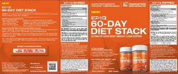 EPIQ 60-Day Diet Stack Shred - supplement