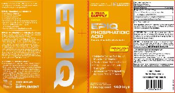 EPIQ Phosphatidic Acid - supplement