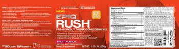 EPIQ Rush Fruit Fusion - supplement