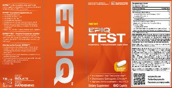 EPIQ Test - supplement