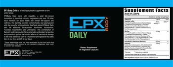 EPX Body EPX Body Daily - supplement
