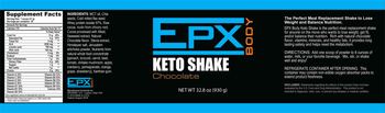 EPX Body Keto Shake Chocolate - 