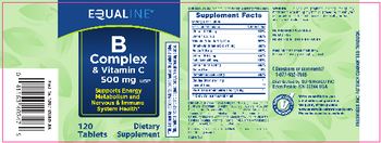 Equaline B Complex & Vitamin C 500 mg USP - supplement