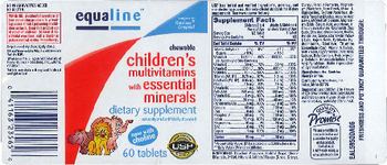 Equaline Children's Multivitamins with Essential Minerals - supplement