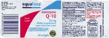 Equaline Coenzyme Q-10 50 mg - supplement