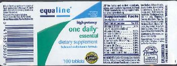 Equaline High Potency One Daily Essential - supplement