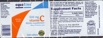 Equaline Vitamin C 500 mg - supplement