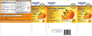 Equate 1,000 mg Vitamin C Orange - supplement