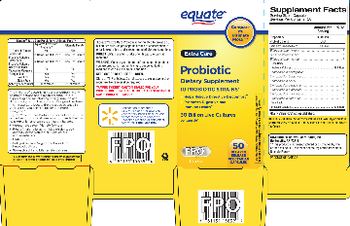 Equate Extra Care Probiotic - supplement
