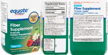 Equate Fiber Supplement - prebiotic supplement
