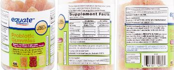 Equate Probiotic Gummies - probiotic supplement