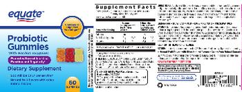 Equate Probiotic Gummies - supplement
