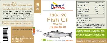 Esmond Natural 180/120 Fish Oil 1000 mg - supplement