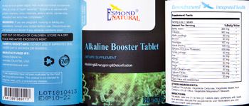 Esmond Natural Alkaline Booster Tablet - supplement