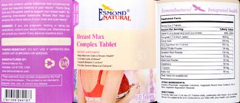 Esmond Natural Breast Max Complex Tablet - supplement