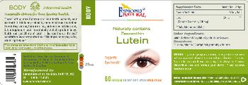 Esmond Natural Lutein 20 mg - supplement