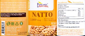 Esmond Natural Natto 3,000 Fu/g - supplement