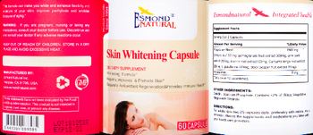 Esmond Natural Skin Whitening Capsule - supplement