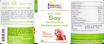 Esmond Natural Soy Isoflavones 250 mg - supplement