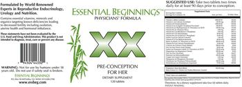 Essential Beginnings XX - supplement