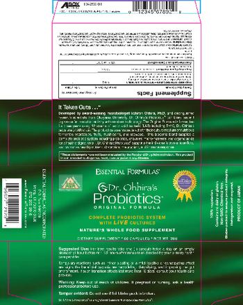 Essential Formulas Dr. Ohhira's Probiotics Original Formula - supplement