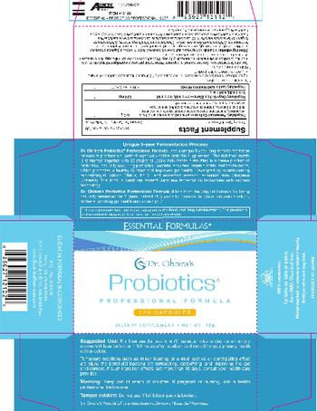 Essential Formulas Dr. Ohhira's Probiotics Professional Formula - supplement