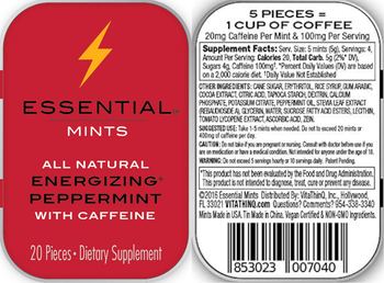 Essential Mints Energizing Peppermint - supplement