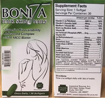 Essential Source Bonita - supplement