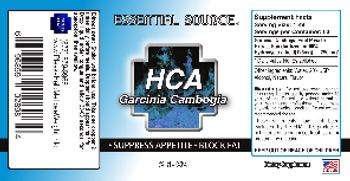 Essential Source HCA Garcinia Cambogia - supplement