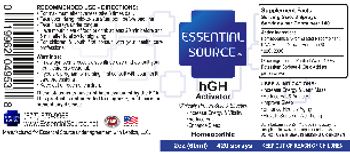 Essential Source HGH Activator - homeopathic