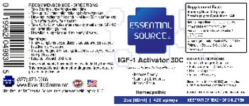 Essential Source IGF-1 Activator 30C - homeopathic