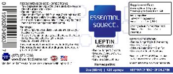 Essential Source Leptin Activator - homeopathic