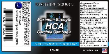 Essential Source Maximum Strength HCA Garcinia Cambogia - supplement