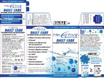Essential Source TriActive Biotics Daily Care Natural Berry - supplement