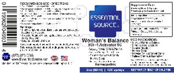 Essential Source Woman's Balance IGF-1 Activator 6C - homepathic