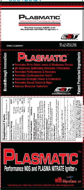 EST Engineered Sports Technology Plasmatic - supplement