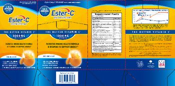 Ester-C The Better Vitamin C 1000 mg Plus Electrolytes Natural Orange Flavor - supplement