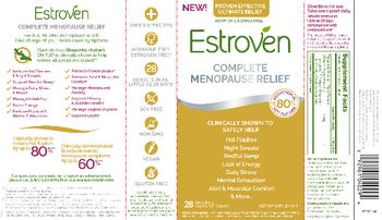 Estroven Complete Menopause Relief - supplement