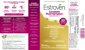 Estroven Complete Multi-Symptom Menopause Relief - supplement