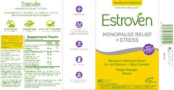 Estroven Maximum Strength Estroven Menopause Relief + Stress - supplement