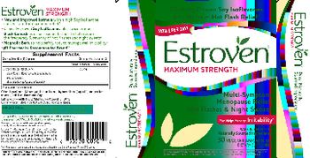 Estroven Maximum Strength - supplement